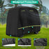 Golf Cart Cover Fits EZGO, Club Car, Yamaha Most 4 Passenger/2 Passenger, Upgrade Reflective Strips, All Weather