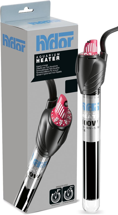 Hydor Theo Shatterproof Aquarium Heater, 25-Watt, Ideal for 2 to 7 Gallon Fish Tanks