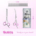 4 1 Set GLADOG Professional in Dog Grooming Scissors with Safety Round Tips, Sharp and Heavy-duty Pet Grooming Shears