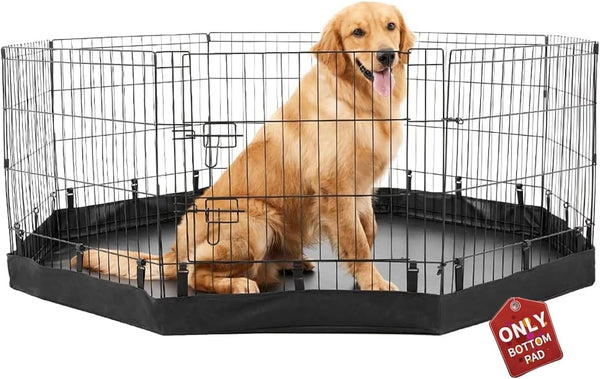 PJYuCien Dog Playpen Bottom Pad, Fits 24 Inch 8 Panels Regular Octagon