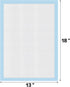1318 100/Counts Bolux Dog and Puppy Training Pads, Disposable Dog Pee Pads, Ultra Absorbent & Leak-Proof Pet Underpads