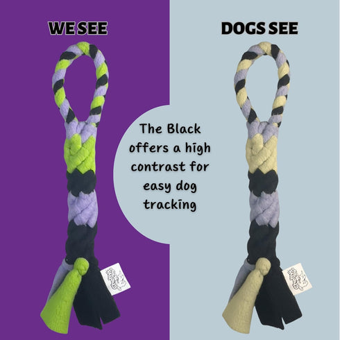 Chelsy's Toys Interactive Tug Toy for Dogs and Puppies, Mental Stimulation Toy, Slow-Play, Brain Exercise for Puppies