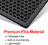 Cat Litter Mat, 36"x30", Washable, Extra Large XL, Honeycomb Double Scatter Control, Waterproof, Easy Clean