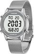 Women's Stylish Step Counter Pedometer Watch with Stainless Steel Bracelet, No App or Charging Needed - TU-2401