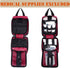 First Aid Kit Survival Backpack Emergency Trauma Kit EMT Medical Pouch Outdoor Tactical Gear Set Organizer Military Grade Rip-Away Molle Pouch Bag for Camping Car Hunting Hiking Adventures (BAG ONLY)