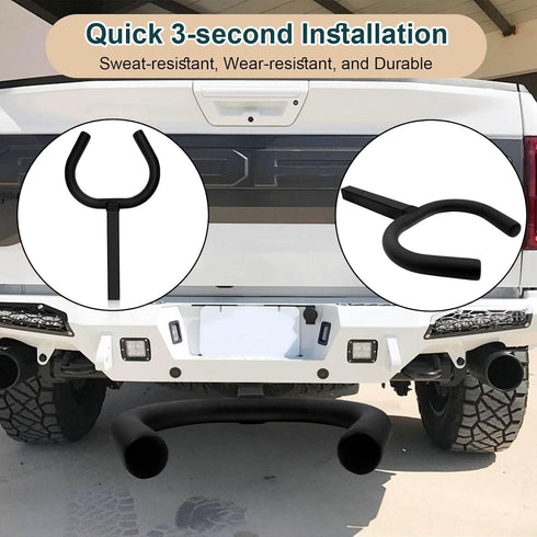 gjkldcvb 2'' Hitch Toilet Seat with Soft cushion, Portable Restroom Trailer, Heavy Duty Powder Coated Carbon Steel