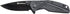 Smith & Wesson SW1101 6.89in Stainless Steel Folding Knife with 3in Drop Point Blade and Rubberized Handle