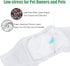 wegreeco Washable Male Dog Belly Band (Stylish Pattern)- Dog Diapers Male - Washable Male Dog Belly Wrap, (Blue, Green