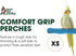 4.5" Sweet Feet and Beak Comfort Grip Safety Perch for Bird Cages - Pedicure Perch for Birds to Keep Nails and Beaks