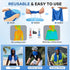 CHEMLUK 50 Cooling Towels for Neck and Face: Instant Cool Hoodie Towel UPF Protection Quick Dry Ice Hooded Towels