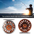 Fly Fishing Reel, 3/4 Weight, CNC Machined Aluminum Alloy Body, 1:1 Gear Ratio, 3 Bearings, Sealed Fishing Reel