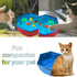 VEINARDYL 2 5 Swimming Swimming pcs Cat Pool Toys with pcs Toys, Foldable PVC Cat Splash Play Pool Water Mat Funny