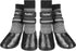 BINGPET Anti-Slip Dog Socks, Waterproof Paw Protectors with Reflective Straps, 4pcs Dog Boots for Indoor & Outdoor Wear