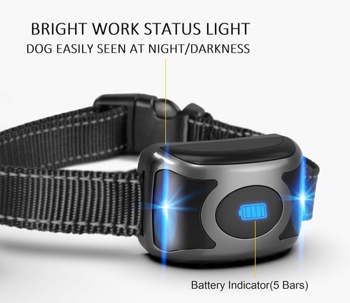 2000 Feet Remote Dog Training Shock Collar, Waterproof, Rechargeable, for Small Medium Large Dogs