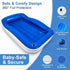 Inflatable Toddler Travel Bed Portable Toddler Bed with Safety Bumpers, Toddler Floor Bed for Travel, Camping