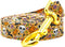 Lionheart Glory Pumpkin Dog Leash - Halloween Leash for Small Medium Large Dogs with Comfortable Soft Handle