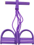 Multi-Function Resistance Band & Pedal Puller, 6-Tube Elastic Yoga Band for Abdomen/Waist/Arm/Leg Training