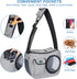 OWNPETS Pet Sling Carrier - Airline Approved Travel Bag for 10-15lb Small Dogs, Comfortable and Adjustable