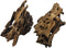 Hamiledyi Natural Driftwood Log Habitat Decorations, Sinkable Reptile Wood Branches for Aquarium Decor