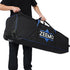 ZEEMO Golf Travel Bag, Full-Open Wheeled Airline-Approved Case for Golf Clubs, Waterproof Cover in Black