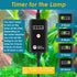 AquaMiracle Aquarium Filter for Green Water, U-V Fish Tank Pump with Timer, Dual Mode for 40-120 Gallon Tanks