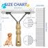 Dog Rake for Undercoat Long Tooth Dogs Comb, Grooming Tool Set for Big Dog Horse Longhair Cat