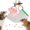 AOWPFVV Rat Enrichment Toys, Rat Foraging Toy for Various Treats, Slow Feeder Hanging