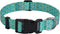 Soft Comfy Dog Collar for Small Dogs, Geometry Pattern Adjustable Pet Collar for Small Medium Large Dogs (Armor Green,