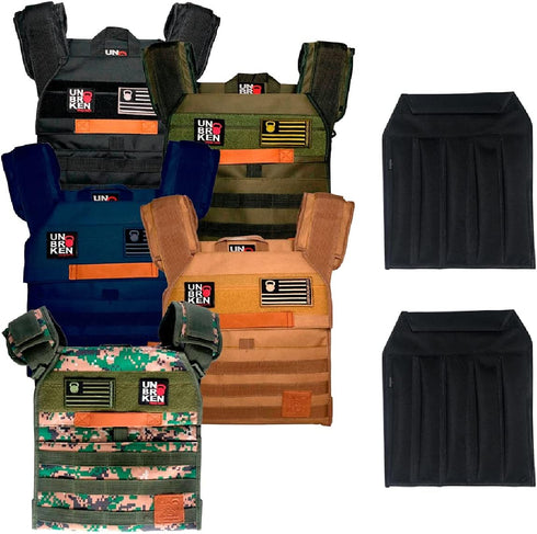 Unbrokenshop.com Sand Plates for Weight Vest, Adjustable and Portable for Fitness Exercise, Perfect Weights to Add to