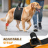 Adjustable Dog Sling Harness for Large Dogs, Soft Lift Support for Weak Rear Legs, Rehab for Senior and Injured Dogs