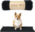My Doggy Place Microfiber Dog Mat for Muddy Paws, 31" x 20" Black - Quick-Drying Non-Slip Dog Mat