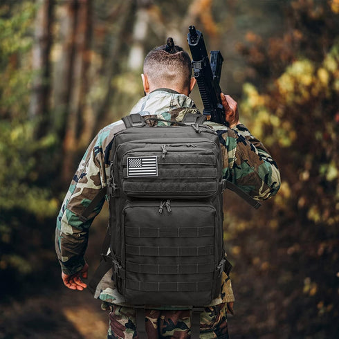 G4Free 40L Military Tactical Backpack, 3 Day Assault Survival Molle Pack Bug Out Bag