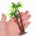12pcs NUOBESTY Fake Palm Tree Small Coconut Tree Cake Topper Decoration DIY Plant Pots Bonsai Sand Table Aquarium