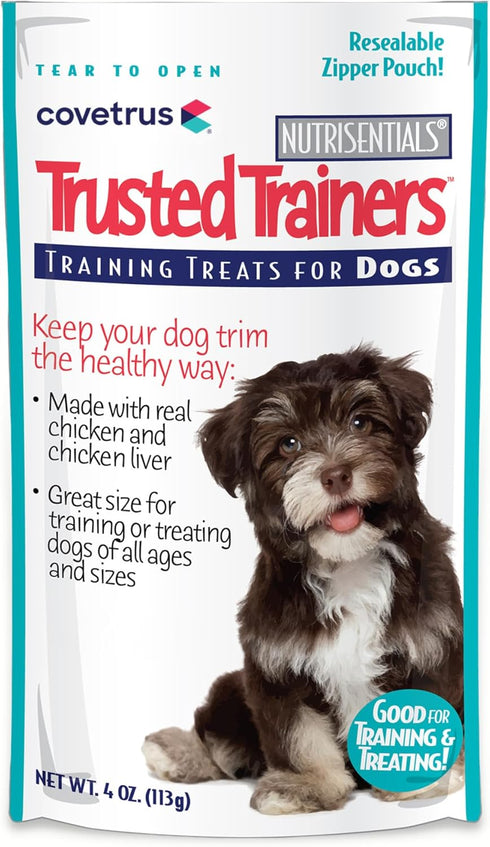 NutriSentials Trusted Trainers Training Treats for Dogs - Soft Chicken Flavor Treats for Small, Medium & Large Dogs -