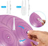16-Piece Nozzle, Skylety Exercise Ball Plug Replacement Kit with Needle, Rubber Hose, and Balloon for Yoga, Volleyball