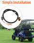 Quaneguzy 2000-2022 6811 BP-6811 25879G05 25879-G05 Pedal Box Wiring Harness Fit for EZGO Electric PDS Golf Cart