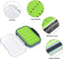 Gonex Fly Boxes for Fly Fishing, Jig Boxes Two-Sided Waterproof Lightweight Box with Easy Grip Transparent Lid, 4.1"x