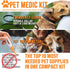 EVERLIT CARE 95 EVERLIT Pet Medic First Aid Kit | Pcs Vet-Approved Medical, Outdoor & Emergency Supplies for Dogs