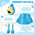 Hungdao 1 Pcs Horse Toys, Latex Squeaky Chicken Squeak Balls for Horses (Blue)
