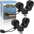 Kayak Paddle Holder, Fishing Net and Poles Holder, Track Mount Accessories for Fishing Kayak, Canoe, Paddle Board