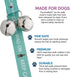 Trainer-Recommended 20 PoochieBells Handcrafted Dog Doorbell for Potty Training Easy & Quick, Doggie-Safe USA-Made Dog