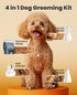4 1 Trimmer Trimmers oneisall in Dog Clippers and Paw Grooming Kit, Low Noise Cordless Dog Clippers for Grooming Pet