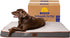Orthopedic Dog Bed for Large and Extra Large Dogs, XL with Removable Waterproof Cover, Egg-Crate Foam