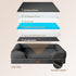 EHEYCIGA Orthopedic Dog Bed for Medium Dogs, Waterproof Memory Foam Couch Bed with Washable Cover, Dark Grey