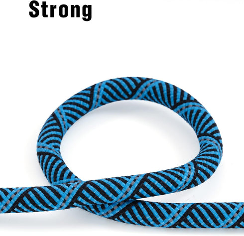 Long Dog Leash with Reflective Threads, Heavy Duty Bungee Training Leash for Small Medium Large Breed Dogs (15FT 20FT