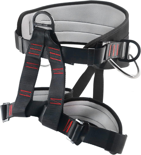 NewDoar Climbing Harness - Half Body for Rappelling, Rock Climbing, Fire Rescuing