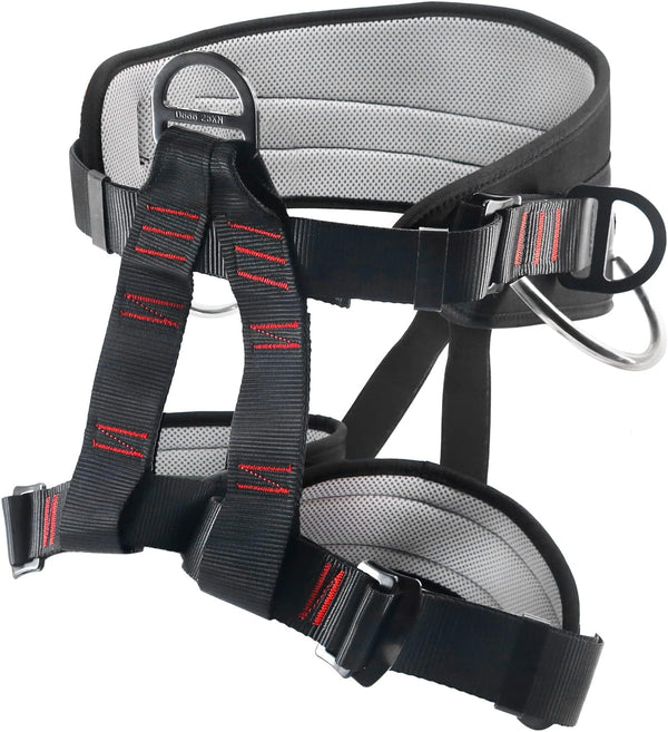 NewDoar Climbing Harness - Half Body for Rappelling, Rock Climbing, Fire Rescuing
