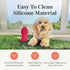 4x7 10lbs Small Dog Fire Hydrant Silicone Soft Potty Training Aid for Small Breeds Under Toy Breeds Indoor Outdoor