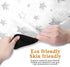 HXshaoye 71x26 inches 1 MM Handdraw Stars Baby Gray nonslip yoga mat for home printed, natural rubber non slip