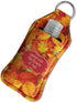 Custom Fall Leaves Hand Sanitizer & Keychain Holder - Large